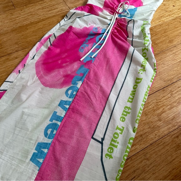 🎀SOLD🎀Rachel Comey Spina Painterly Publication Strapless Dress - Picture 7 of 10